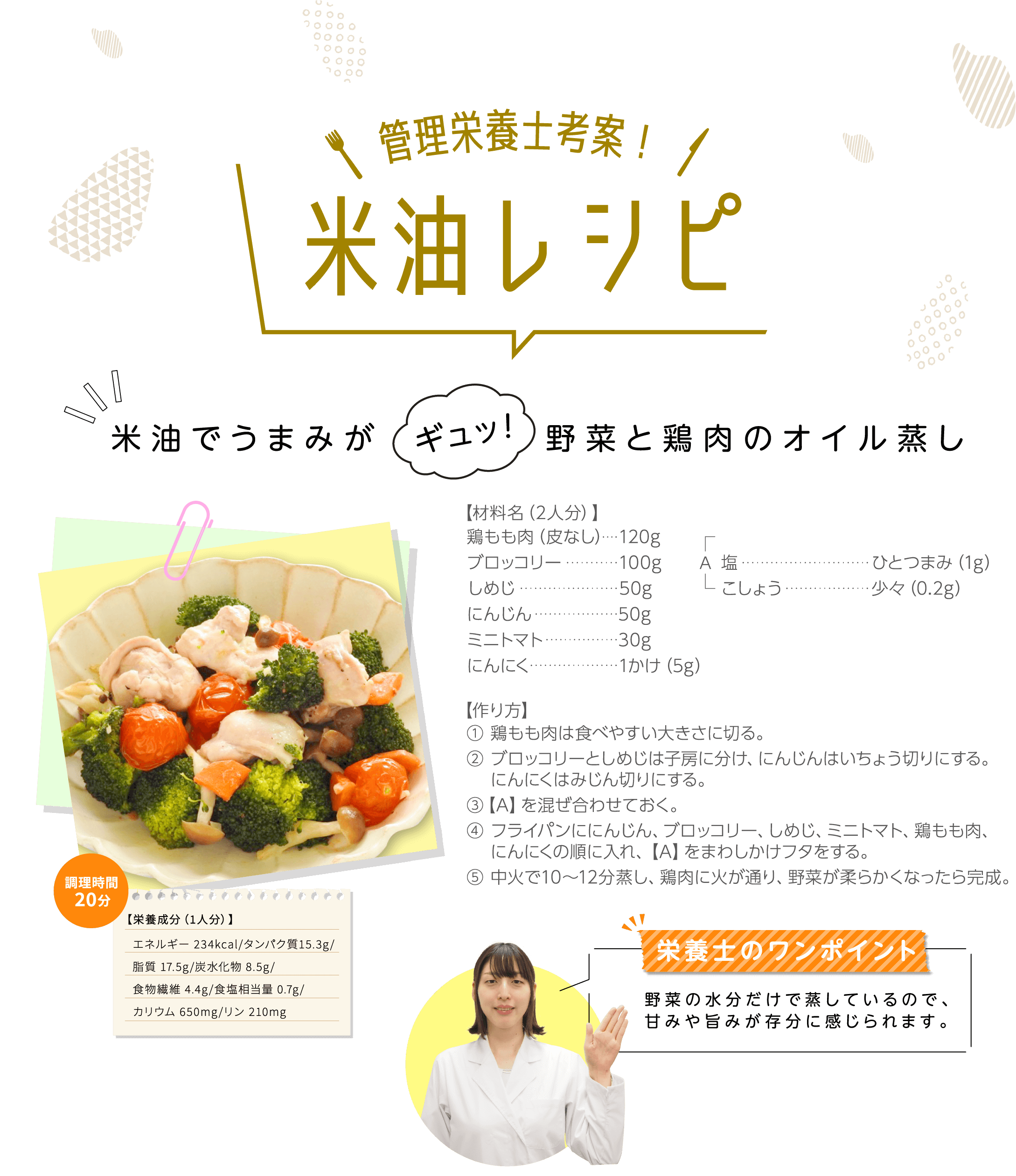 米油レシピ